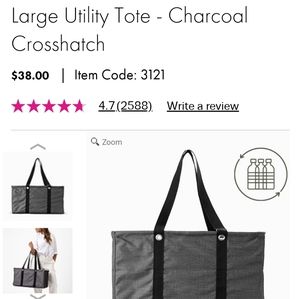 Large Utility Storage Tote Thirty-One